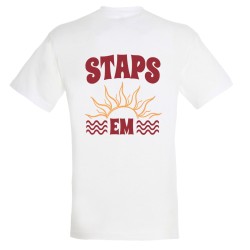 T-shirt coton STAPS au dos