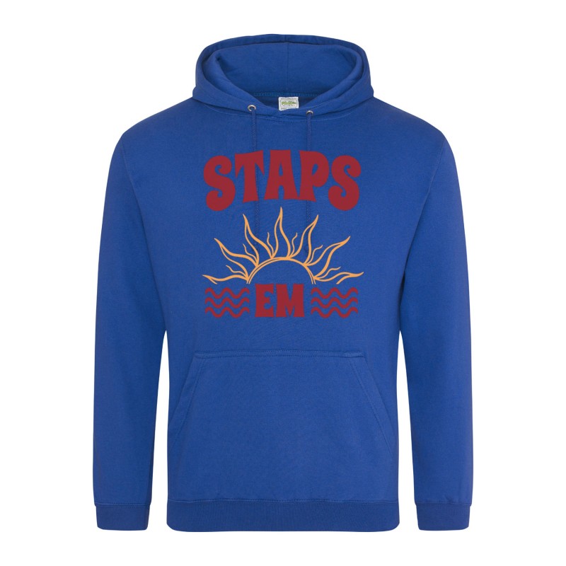 Sweat capuche uni STAPS